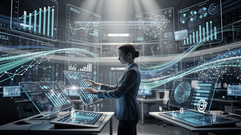 Real-time analytics dashboard showing streaming data and live metrics