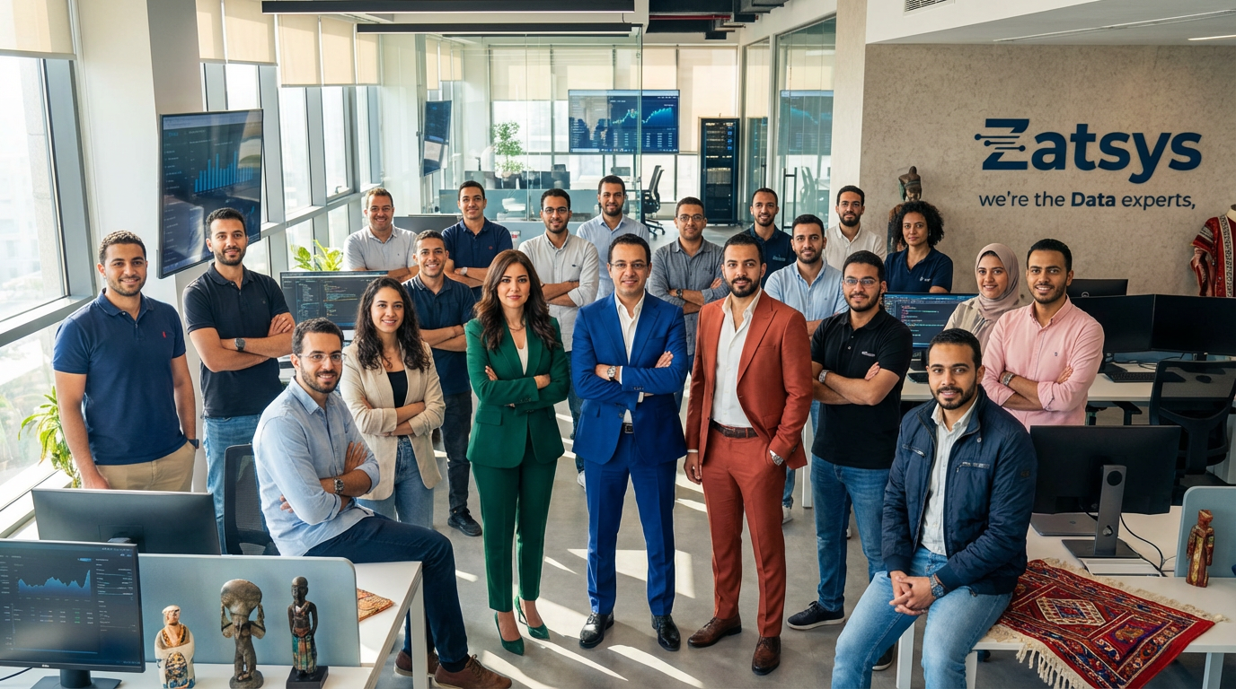 Zat Systems team collaboration and data expertise visualization