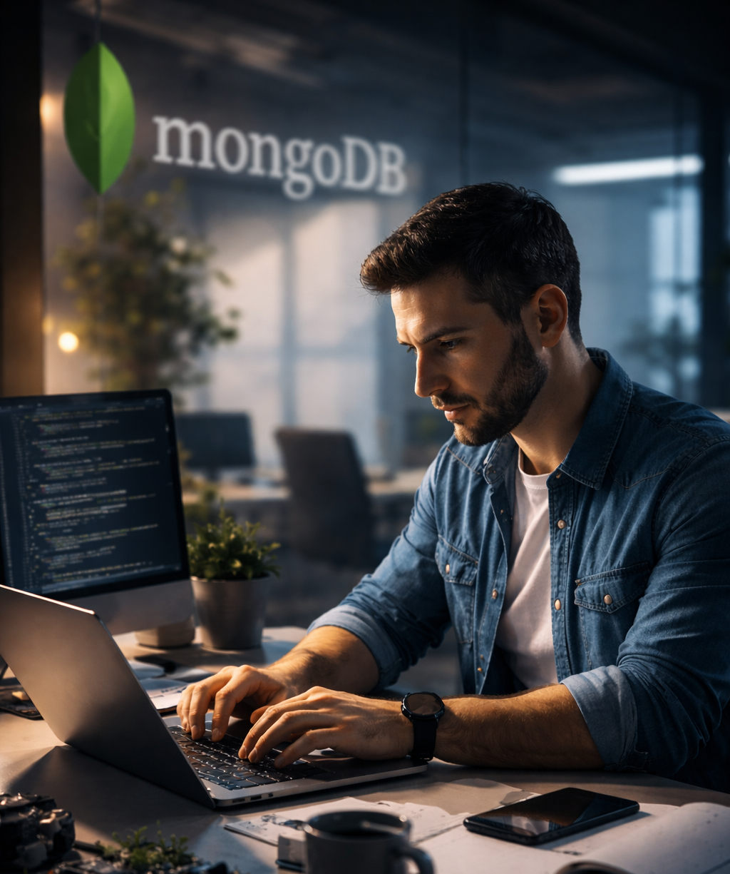 MongoDB database architecture visualization